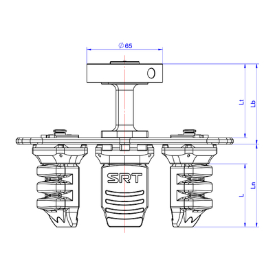 3C 산업 ISO9001 2000g 공기 부드러운 그리퍼